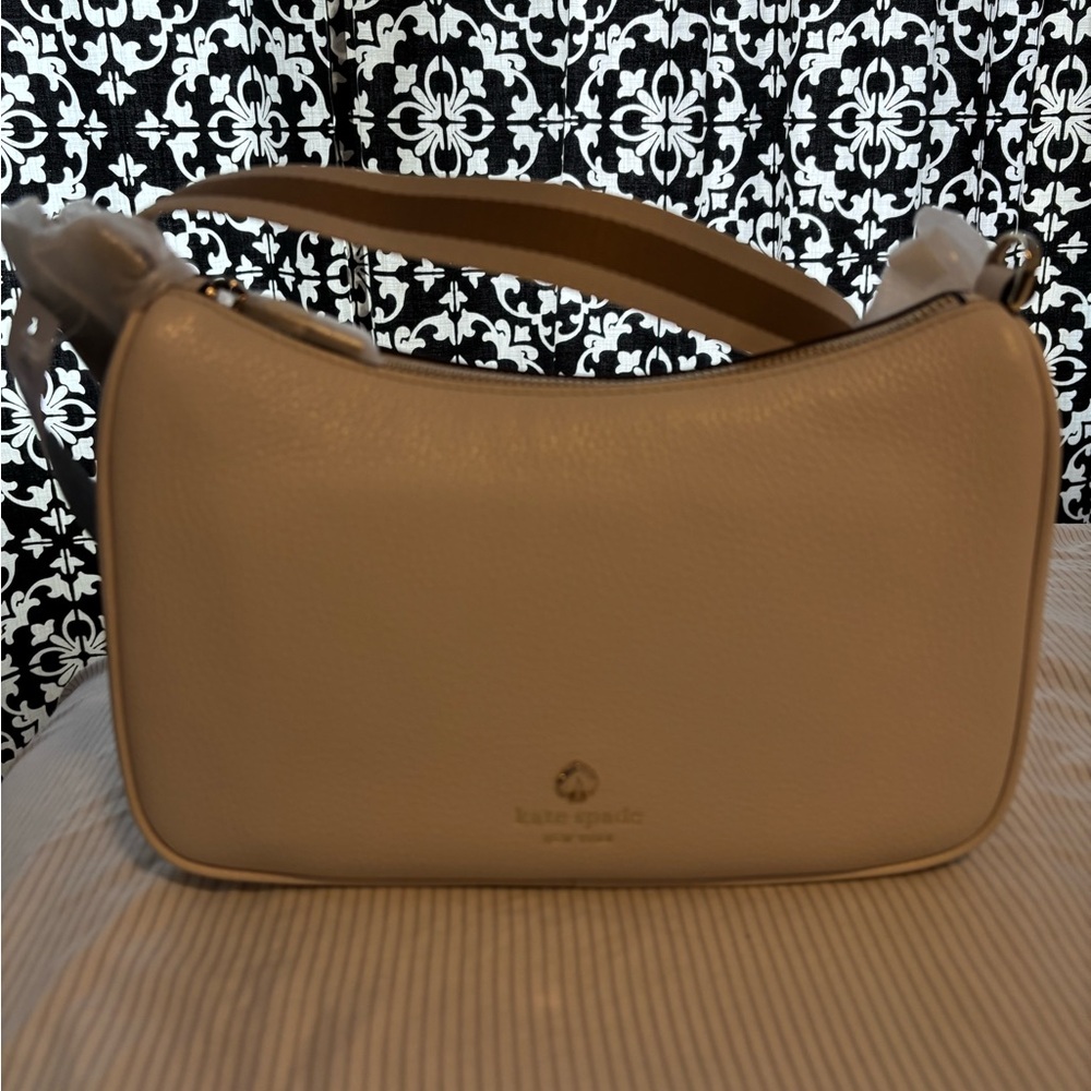 Kate Spade Ivory Pebbled Leather Bag
